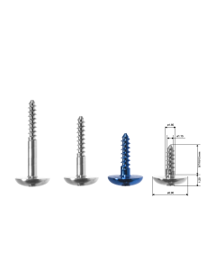 7mm screws x 2, (1.6x6) - Tenting system