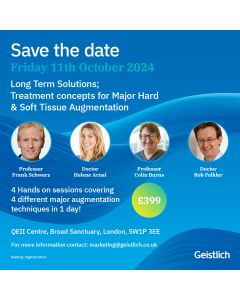 Long Term Solutions; Treatment concepts for Major Hard & Soft Tissue Augmentation